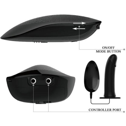Pretty Love Remote Vibrating Hollow Strap On Dildo