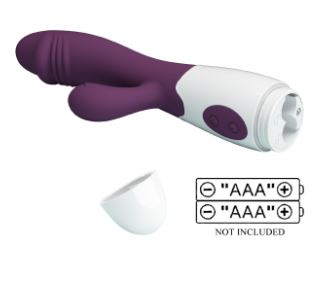 Violet Multispeed Vibration Rabbit Vibrator