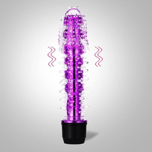 Crystal Strong Barbed G Spot Vibrator