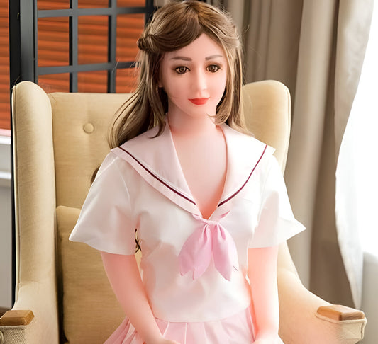 Sexy In Pink Semi Silicone Love Doll