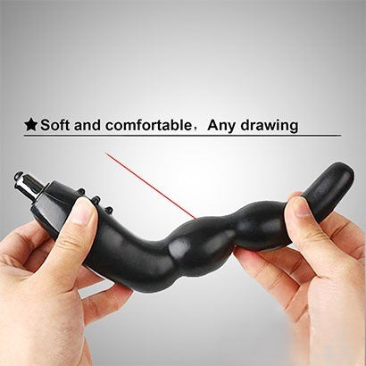Black Vibrating Prostate Massager