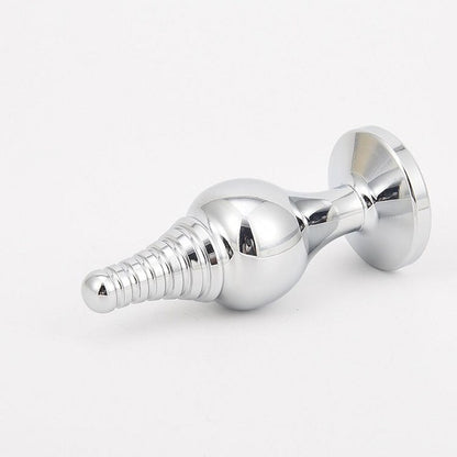 Designed Head Premium Stainless Steel Butt Plug
