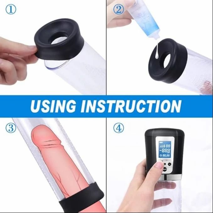 Rechargeable Automatic High Vacuum Penis Pump