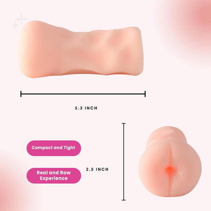 3D Anal Stroker Premium Pocket Masturbator