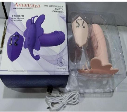 Amanraya Remote Control Jump Egg G Spot Panty Vibrator