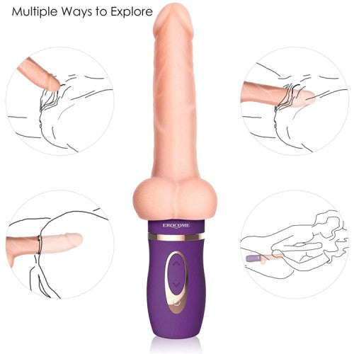 Thrusting Auto Heating Vibrating Sex Machine