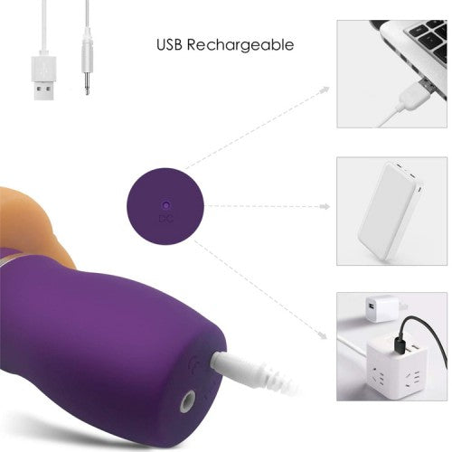 Thrusting Auto Heating Vibrating Sex Machine