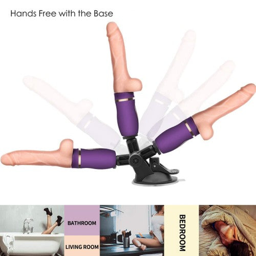 Thrusting Auto Heating Vibrating Sex Machine