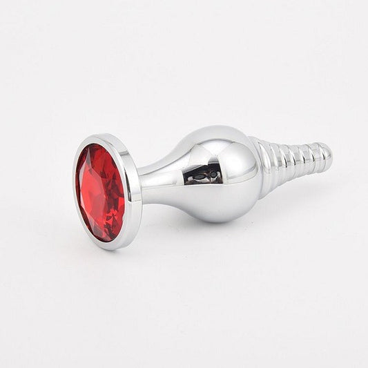 Designed Head Premium Stainless Steel Butt Plug