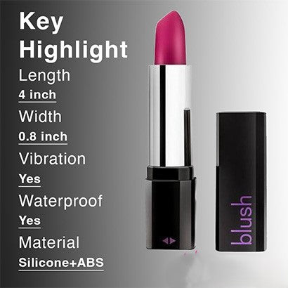 Blush Lipstick Vibrator