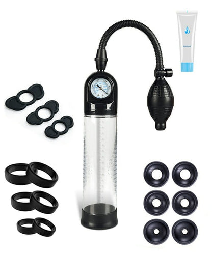 Meter Gauge Trigger Grip Penis Pump