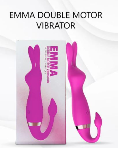 Emma Double Motor 36 Pattern Multispeed Rabbit Vibrator