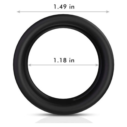 Dual Silicone Penis Ring For Longer Erection