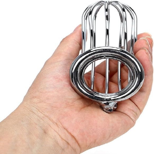 Premium Metal Steel Chastity Device