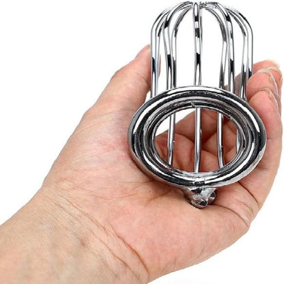 Premium Metal Steel Chastity Device