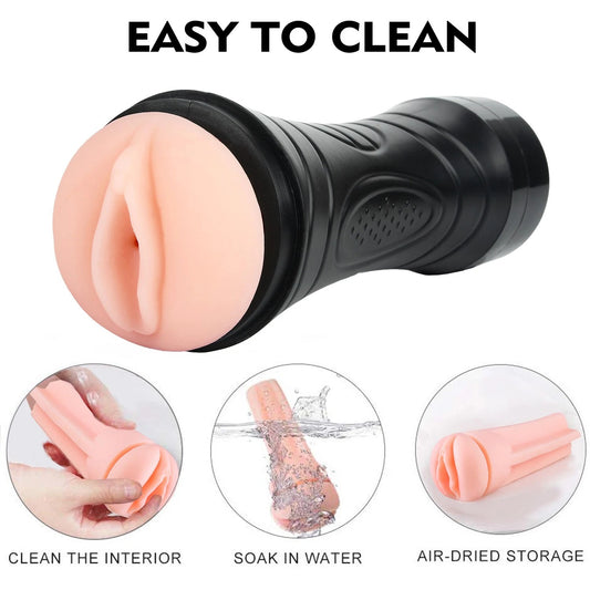 Multispeed Vibrating Male Masturbator