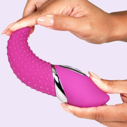 Pink Tongue 7 Vibrating Pattern Mini G Spot Vibrator