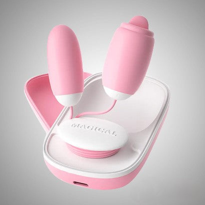 Magical 2-in-1 Egg & Licker Mini Vibrator