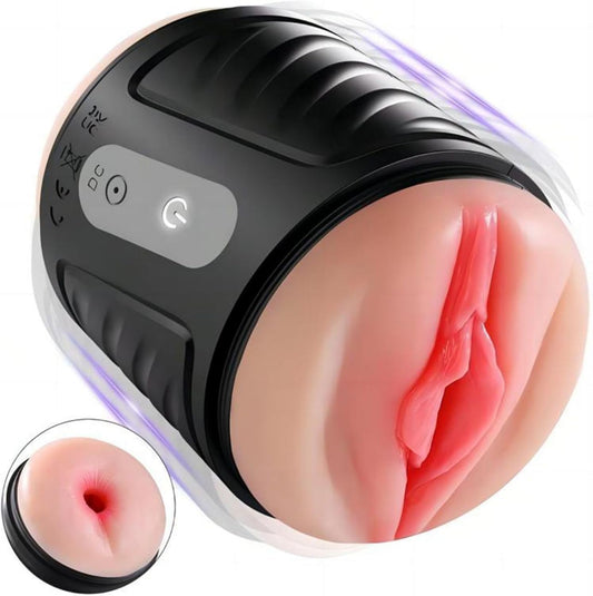 Dual Vibrating Smart Masturbator