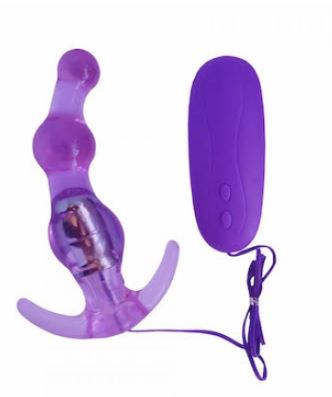 Strong Remote Vibrating Anal Bead