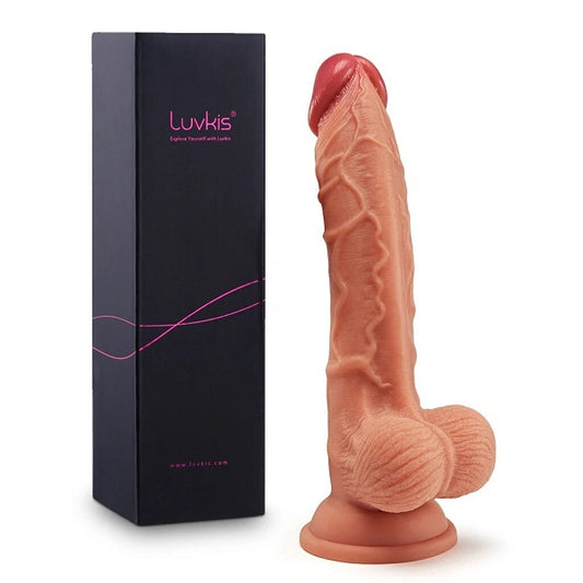luvkis Premium 10 Inches Big Realistic Dildo